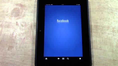 Kindle Fire HD How To Signout Of Facebook H2TechVideos YouTube