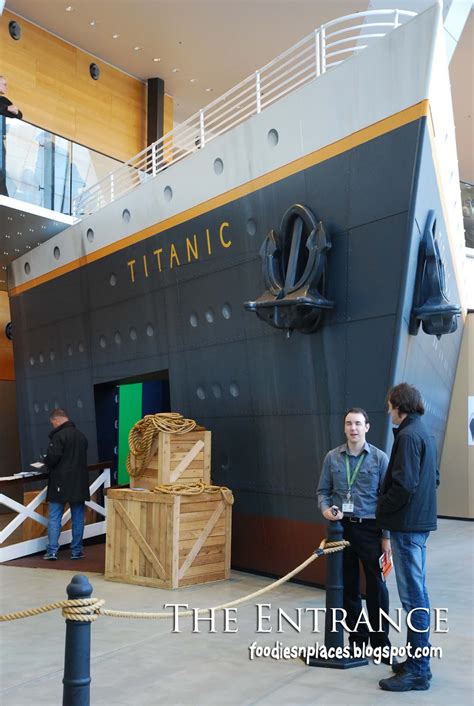 Foodies N Places: Titanic - The Artefact Exhibition, Melbourne Museum