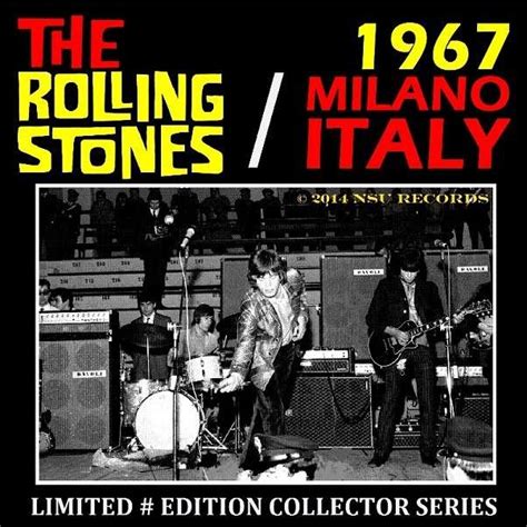 Milano Italy 1967 August 4th Limited Edition Cd De The Rolling Stones Cd Con Zorro800 Ref