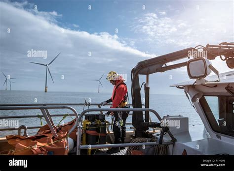 Offshore Windfarm Support Boat Hi Res Stock Photography And Images Alamy