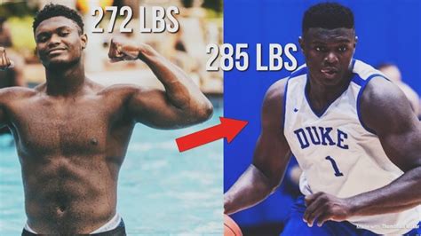 Zion Williamson INSANE College Body Transformation 285 LBS Future