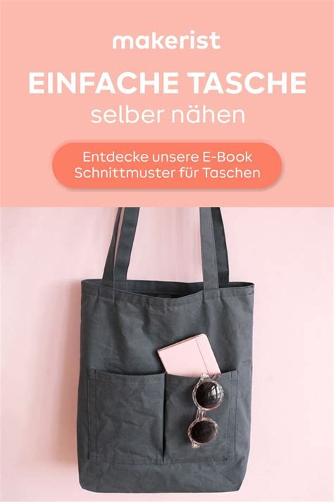 Nähe deine ganz individuelle Tasche mit unseren Schnittmustern und