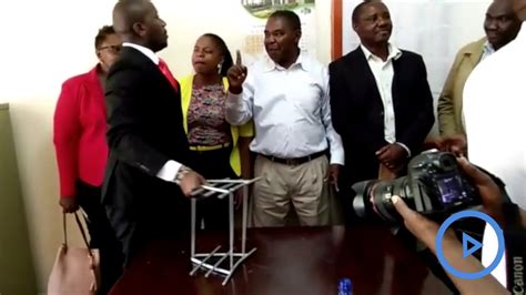 Murang A MCAs Engage In A Fist Fight At The County Assembly YouTube