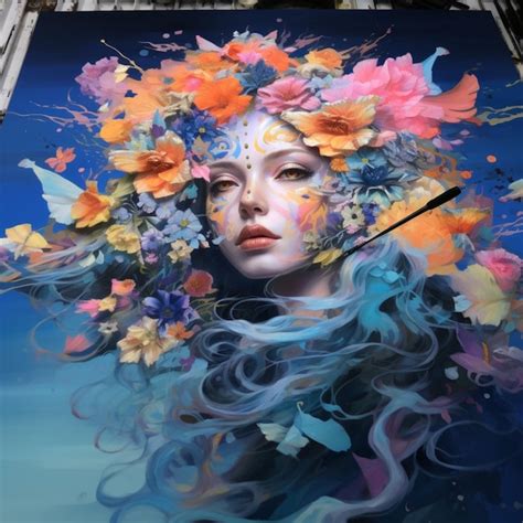 Premium Ai Image Combining Elements Of Different Art Styles To Create