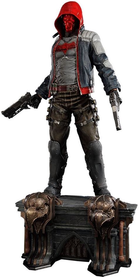 Batman Arkham Knight Statue Red Hood Story Pack Cm Super Her I