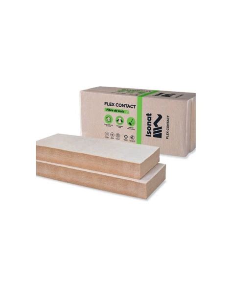 Isonat Flex En Mm Fibre De Bois Semi Rigide Largeur Mm