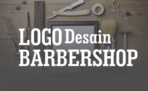 Logo Pangkas Rambut Barbershop Unik Desain Download