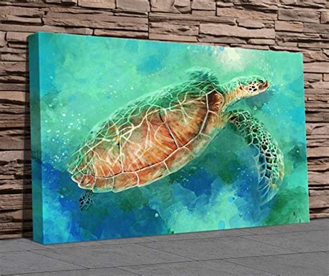 Sea Turtle Painting Canvas at PaintingValley.com | Explore collection ...