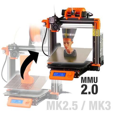 Prusa Multi Material 20 Upgrade Kit Enables 3d Printing With 5