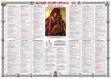 Calendar Romanesc Ortodox 2024 Tate Zuzana