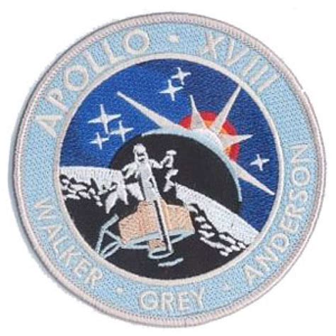 Apollo 18 Mission Badge