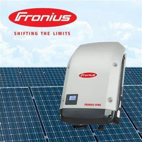 3kw To 20kw On Grid Fronius Symo Solar Inverter At Best Price In