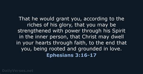 January Bible Verse Of The Day Web Ephesians