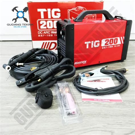 Mesin Las Argon Daiden Tig200 Pulse Trafo Las Argon Daiden Tigi Tig