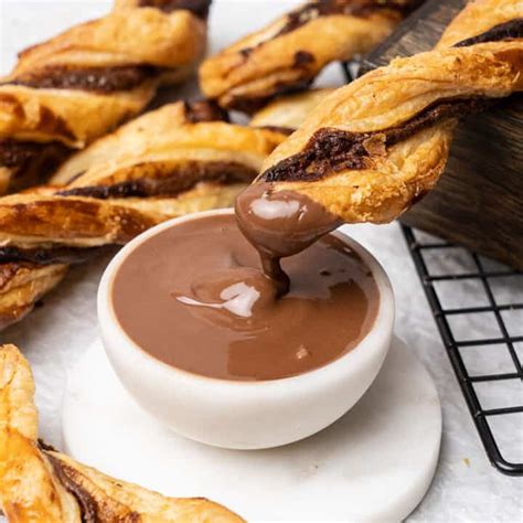 Nutella Puff Pastry Twists VIDEO Spatula Desserts