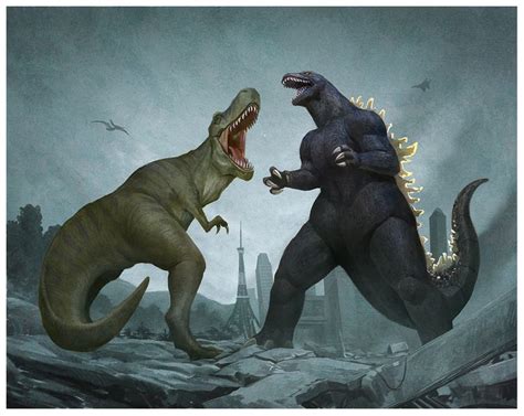 Jurassic Park Vs Godzilla Godzilla King Kong Kaiju