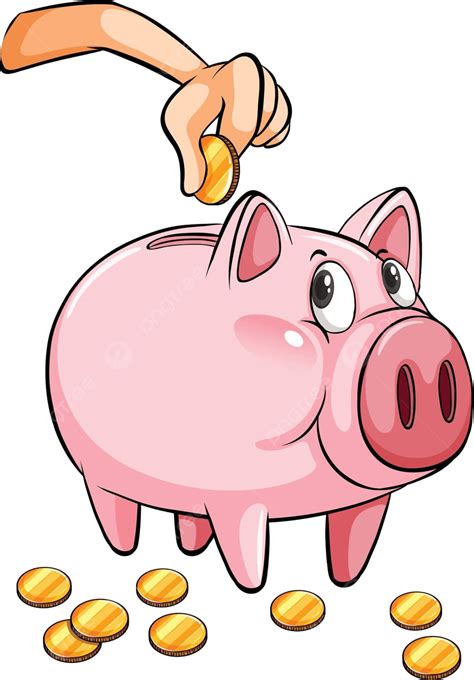 Piggy Bank Vector