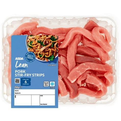 Asda Lean Pork Stir Fry Strips G Compare Prices Where To Buy