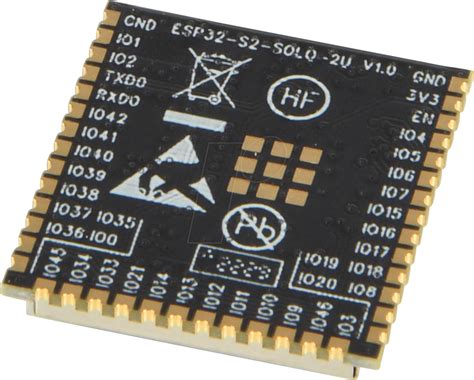 ESP32S2SOL2UN4R2: WiFi-Modul 802.11 2,4-2,5GHz, 150Mb - s at reichelt ...