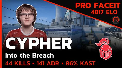 Cypher Into The Breach Dominates Nuke With Kills Nuke Faceit Lvl