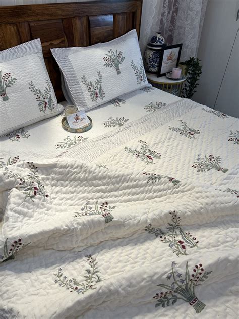 Aqua Leaf Bedding set – Royal Bedding Heritage