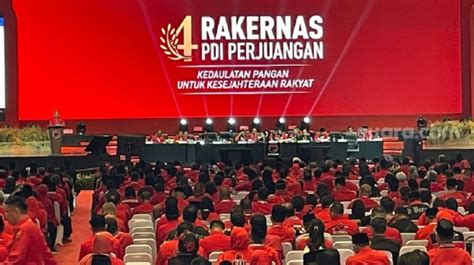 Lengkap Poin Poin Penting Rekomendasi Rakernas IV PDIP