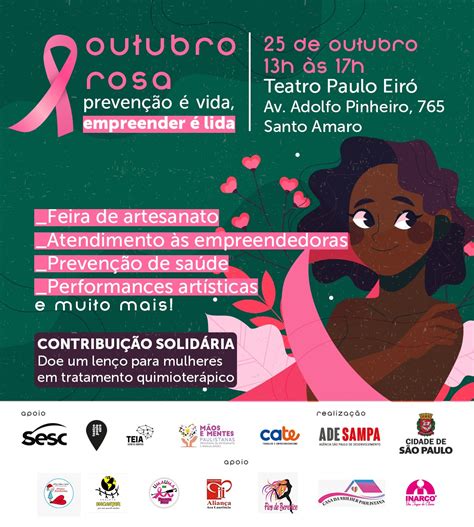 Em Homenagem Ao Outubro Rosa Prefeitura Promove Feira Com Ações