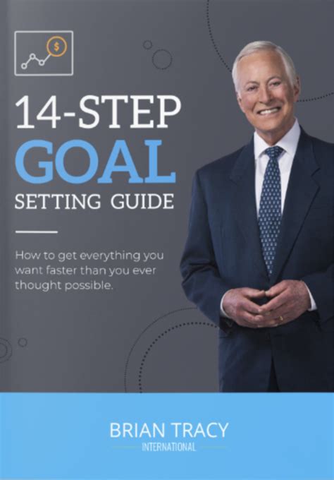 14 Step Goal Setting Guide By Brian Tracy Goodreads