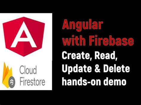 Angular With Firebase Firestore CRUD Operations Tutorial YouTube