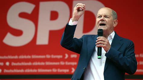 Olaf Scholz Im Wahlkampf Friedenskanzler Im Kriegsmodus Der Spiegel