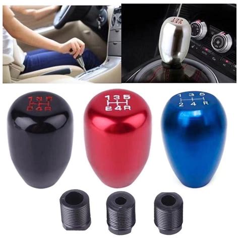 Ld Universal Racing 5 Speed Aluminum Car Gear Shift Knob Manual