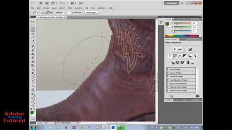 How to use Lasso tool tutorial videos | adobe photoshop CS5 - YouTube