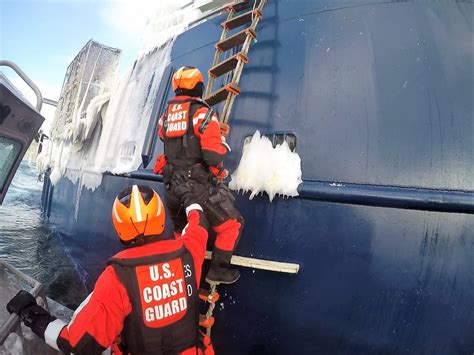 Dvids Images Coast Guard Cutter Bertholf Crew Boards Fishing Vessel