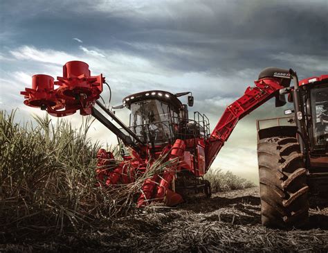 Nova Colhedora De Cana Da Case Ih Alia Conectividade Alta Performance