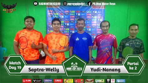 TOURNAMENT BADMINTON NWR CUP 2023 KATEGORI E F Badmintonlovers