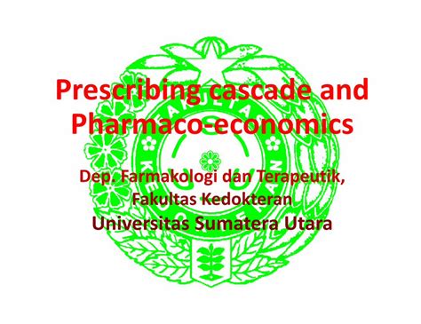 PDF Fmd175 Slide Prescribing Cascade And Pharmaco Economics Pdf