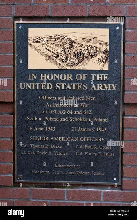 Plaque National World War Ii Memorial Hi Res Stock Photography And