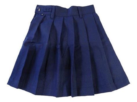 Dry Plain Dyed Polyester School Uniform Short Skirt at Best Price in Bhabua | Srm Garment