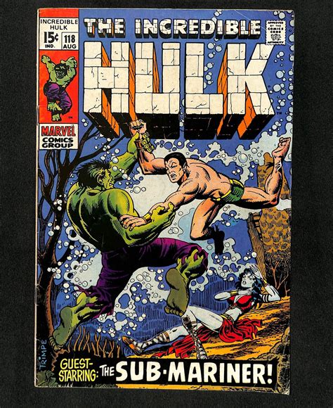 Incredible Hulk 1962 118 Sub Mariner Full Runs Sets Marvel