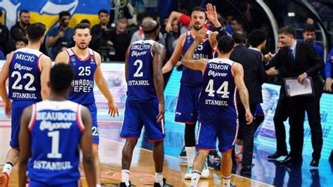 Anadolu Efes ten 24 yıl sonra bir ilk Tüm Spor Haber Basketbol