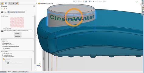 Solidworks Decals From Scratch Computer Aided Technology