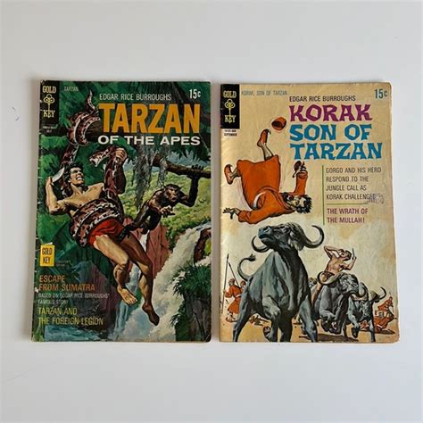 Gold Key Other Tarzan Of The Apes Comic Book 93 Korak Son Of Tarzan 37 Gold Key Uc Poshmark