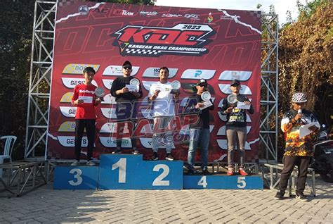 Hasil Juara Kangean Drag Championship Drag Race 201M 2023 Surabaya