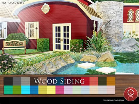 The Sims Resource Wood Siding