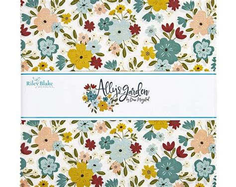 Ally S Garden 42 Piece 10 Stacker Layer Cake By Dani Mogstad For Riley