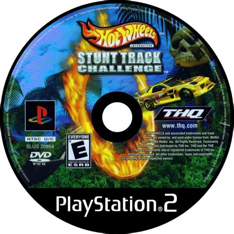 Hot Wheels Stunt Track Challenge PlayStation 2 PS2 Game Stunts Hot Wheels Ps2 Games