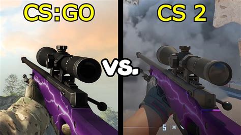 AWP Lightning Strike Comparison In Counter Strike 2 Vs CSGO YouTube