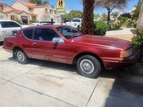 1987 Mercury Cougar For Sale ClassicCars CC 1728094