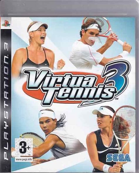 25 Virtua Tennis 3 PS3 Genbrug