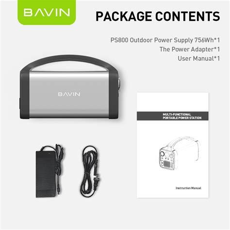 Bavin Ps Ps Mah Multifunctional Portable Power Supply